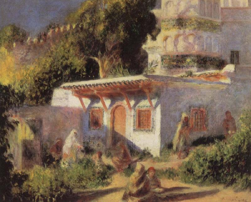 Pierre Renoir Mosque at Algiers France oil painting art